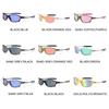 Colorful Sport Sunglasses Sun Glasses Goggles Uv400 Windproof Sunglasses For Men Women Retro Road Bike Glasses