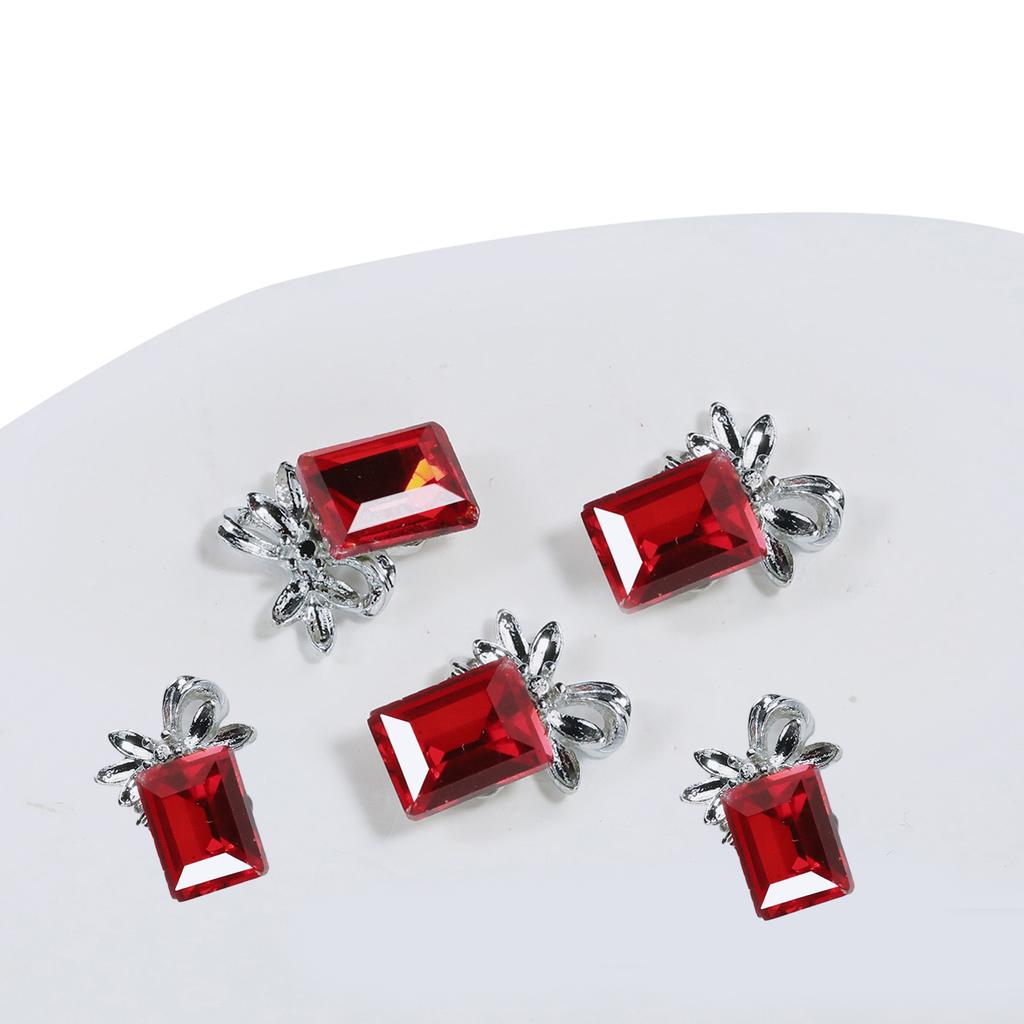 5 bucăți Nail Art Strass Decorație pentru manichiură DIY Adaugă modă unghiilor tale pentru femei și fete