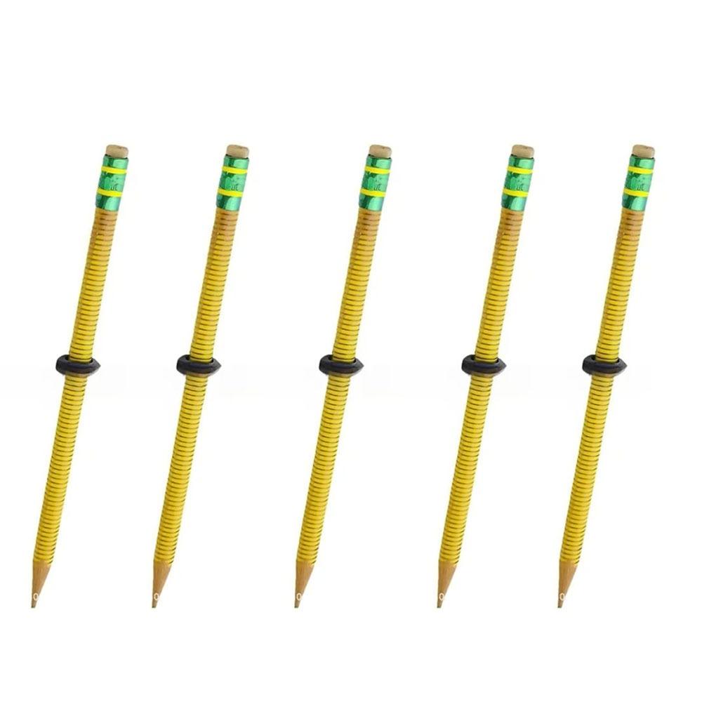 Úľava od stresu ADHD Ceruzka Zlepšuje sústredenie Zmierňuje úzkosť Závitová Fidget Ceruzka Rotujúce Pero do Školy Kancelárie Domu 5PCS