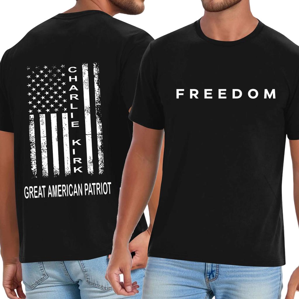 Men's Casual Daily Printed Top Round Neck T-shirt