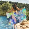 Jeu Lynae Wuthering Waves Serviette Séchage Rapide Serviettes de Plage Conviennent Pour Piscines Camping Yoga et Salle de Sport