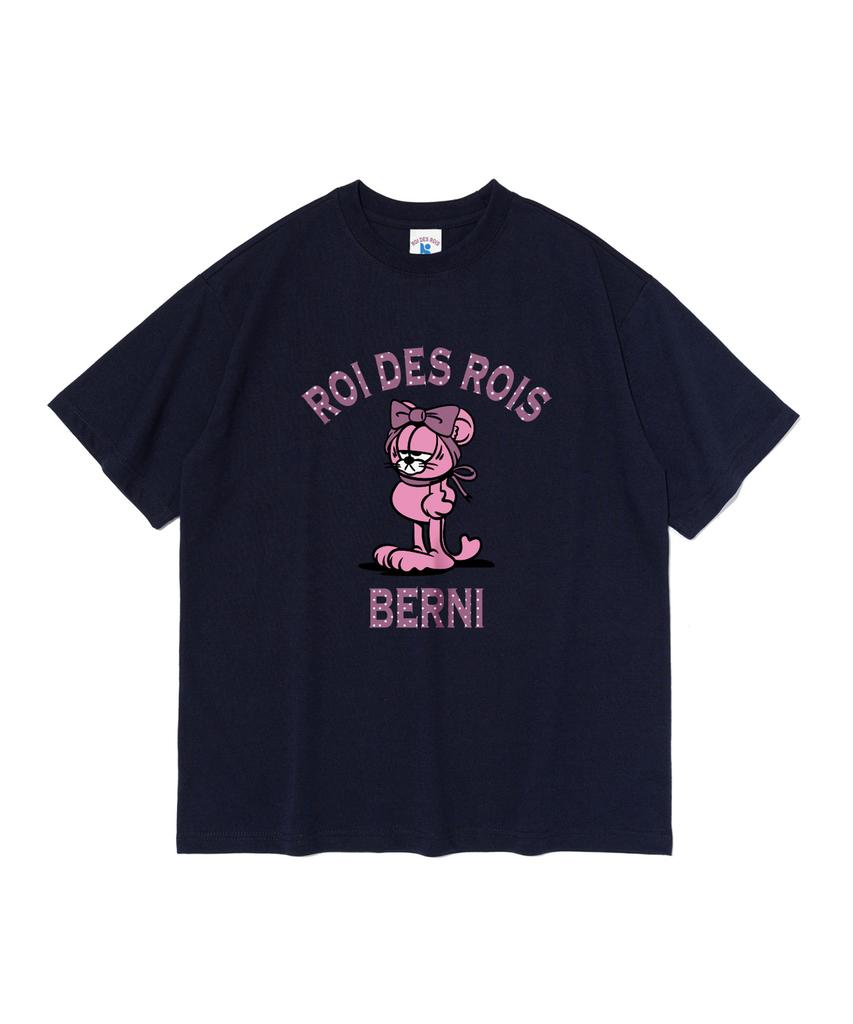 ROIDESROIS X Berni Roa With Berni Logo Short Sleeve T-Shirt (Navy)