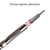 2Pcs 6.35mm 1/4" Insert Bit Adapter to 4mm Hex Shank Screwdriver Tool Bit Socket Magnetic Adapters Holder Converters