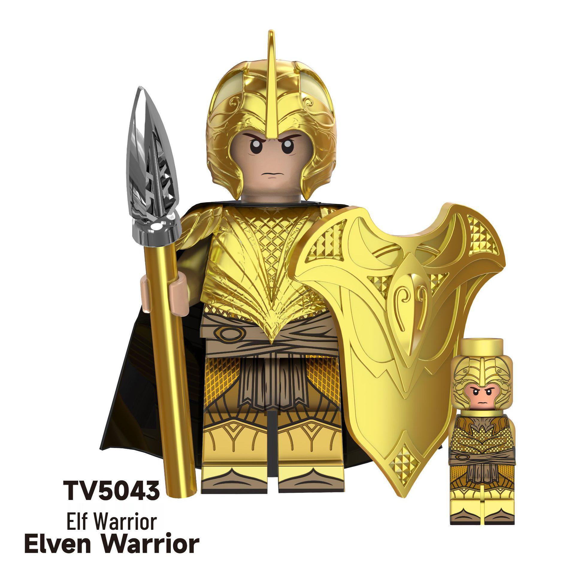 Haldir Elf Warrior Building Block Mini-Figure Toy - TV6406 Series