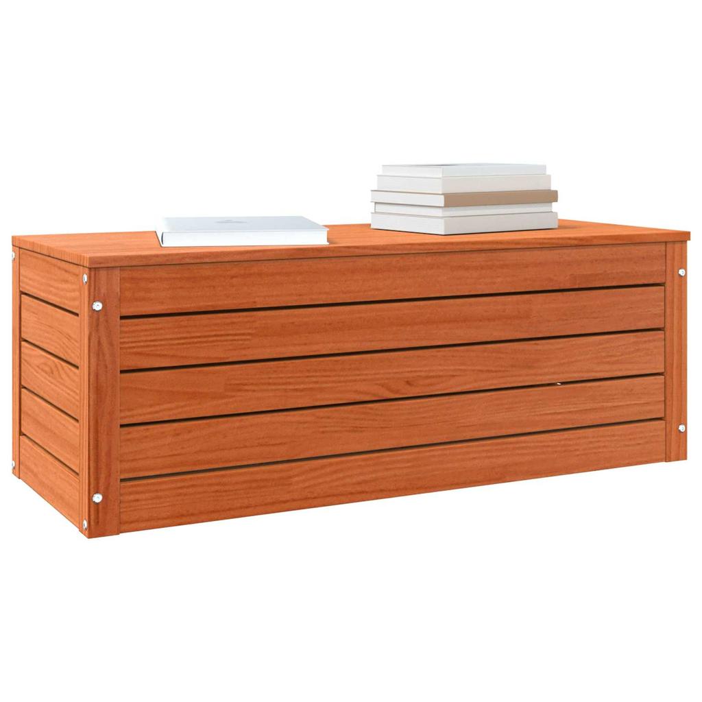 Storage Box with Storage Wax Brown 89 X 36.5 X 33 Cm