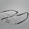 Ultralight Titanium Alloy Screwless Rimless Men Glasses Frame Eyewear Square Eyeglasses Myopia Prescription Spectacles Frameless