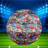 Custom Name Personalized Among Us Print Size 5 Soccer Ball Training & Match Football, for Team, Kicking, Gift for Football