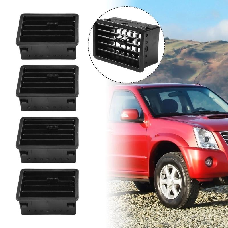 4pcs Car Air Vent Ventilator Grille Air Conditioner Outlet Instrument Panel for 1997-2002 Automotive Accessories