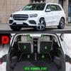 Car Floor Mats For BENZ GLS X167 GLS400 450 580 6 Seats/7 Seats     2024 Carpet Cover Interior Accessories