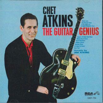 

CD CHET ATKINS - Guitar Genius CAD1753 RCA US Pop Used