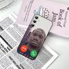 John Pork Is Calling Answer Call Phone Case For Samsung Galaxy S21 S22 S23 S24ULTRA S25ULTRA FE Ultra Plus5G A52S S26 Soft Cover