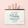 Thank Super Teacher Print Makeup Bag Travel Toiletries Storage Pouch School Pencil Bags Gift for Atsem Avs Aesh Maitress Maitre