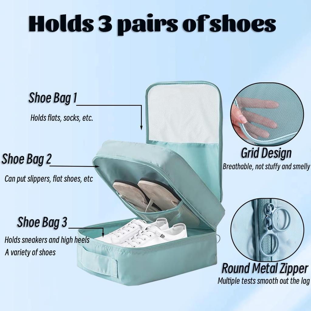 Portable Travel Shoe Bag Underwear Clothes Bags Shoe Organizer Storage Bag Multifunction Travel Accessories Storage Bags Pouch