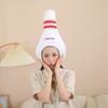 Sports Meeting, Bowling Bottle Headgear, Hat, Photo Props, Cartoon Headgear, Performance Props