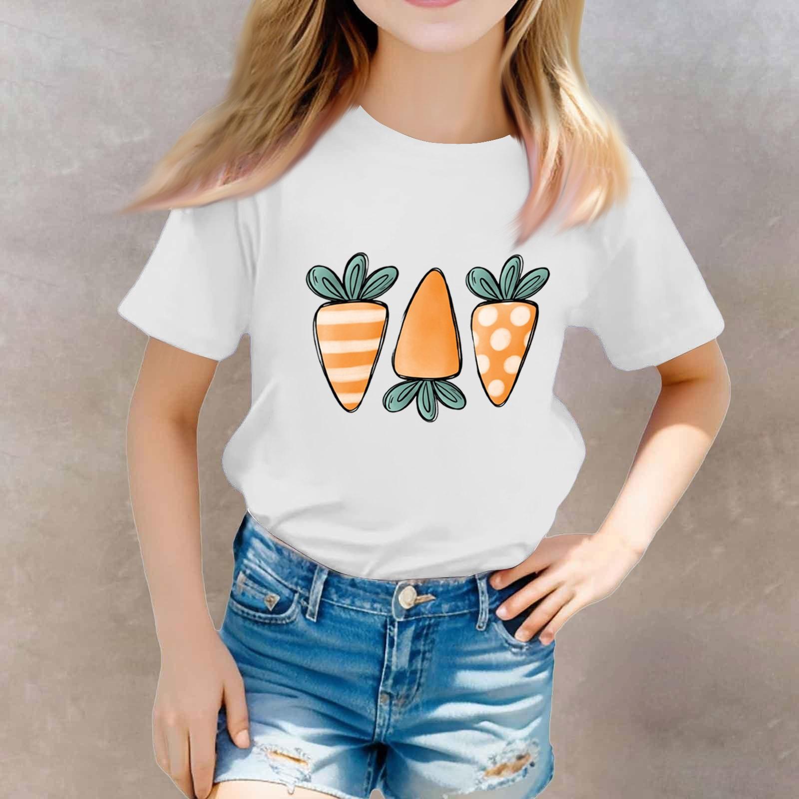 

Футболки для малышей, девочек и мальчиков, детские футболки с короткими рукавами и принтом для мальчиков и девочек 1-12 лет 100 бежевый