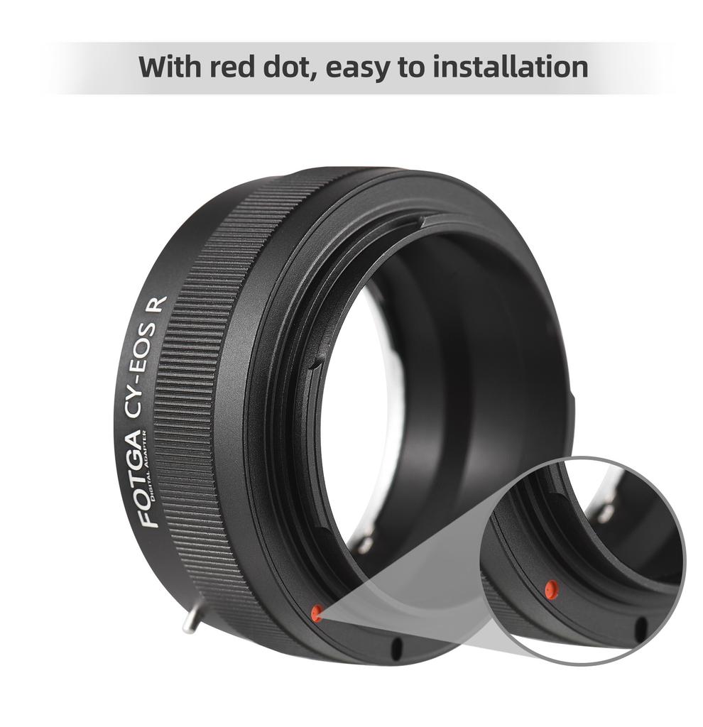 Bague D'adaptation D'objectif à Monture CY-NEX En Métal Pour Contax C