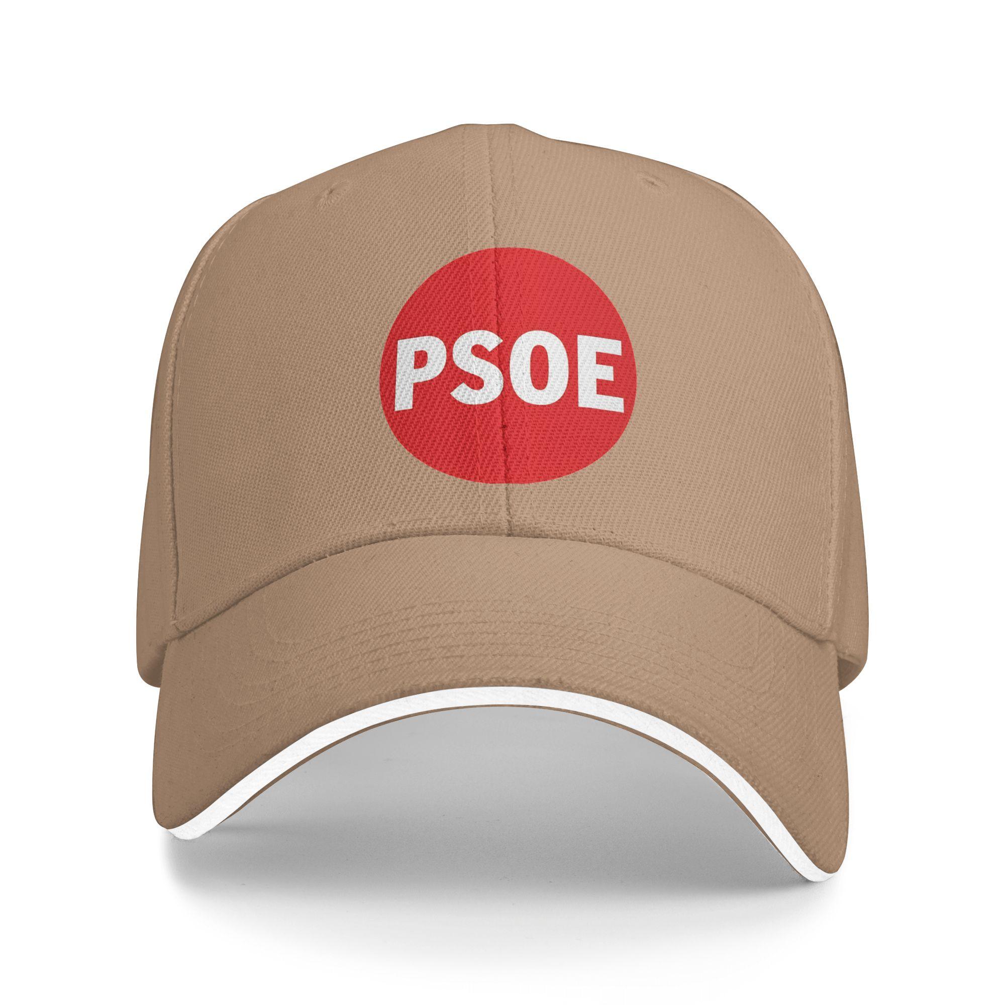 

PSOE Logo Pedro Sanchez Spain Casual Baseball Cap Summer Trucker Hat Sun Visor Sports Hats Unisex Men Funny Baseball Caps One Size