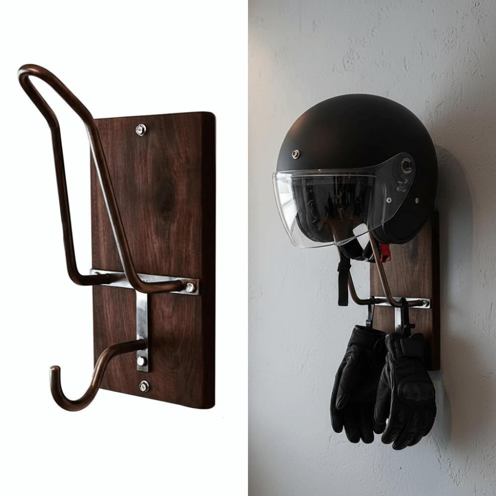 With Screws Motorcycle Helmet Holder Multi-functional Helmet Hanger Helmet Bracket  Hats Storage