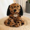 Spotted Dalmatian Plush Toy 25cm Super Soft Stuffed Dog Huggable Sitting Pose Cuddly Dog Plushie Gift for Girls Boys
