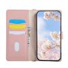 Wallet Case for Reno15 Pro 5G - Leather/PU, Pink, With Lanyard
