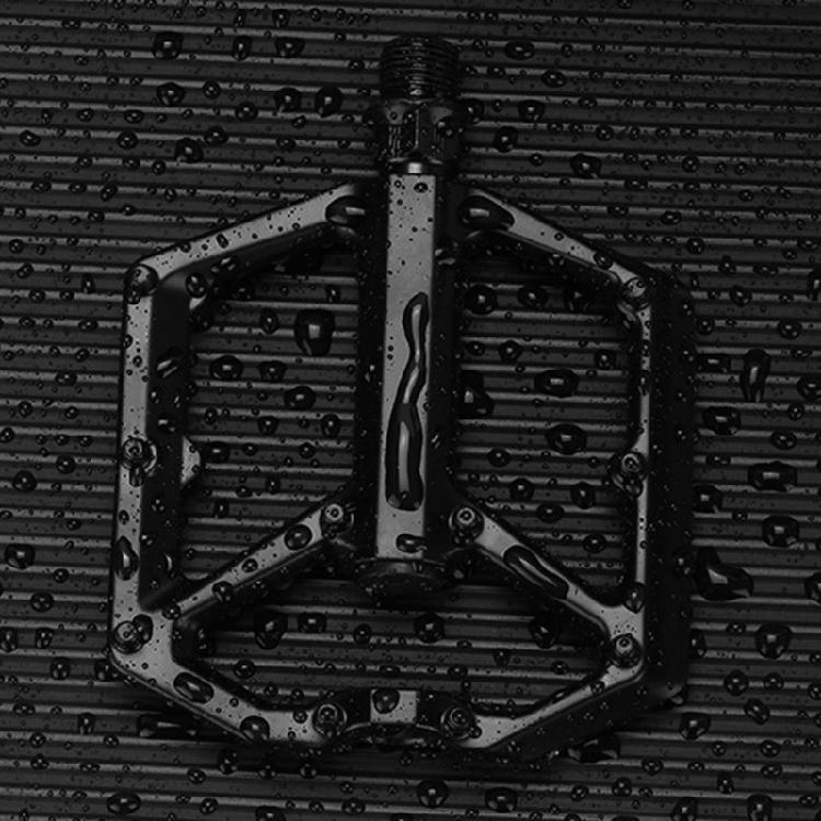 2 Bearings Wide Flat Cycling Pedals Nonslip Road Bicycles Pedals Aluminum Alloy Mountain Bicycles Pedals Enduring