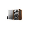 Edifier R1280DB Active Bookshelf Speakers - Brown - 2-way - 21 Watts - Wireless