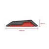 4Pcs Car Door Anti-Collision Strip Body Stickers Reflective Warning Stickers Decorative Scratch-Resistant Modified Universal