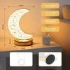 Star & Moon Night Light: USB Rechargeable Touch Lamp with Infinite Dimming and Three Colors for Bedroom