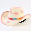 Popular Western Cowboy Straw Hat Men's and Women's Fashion Shade Straw Hat Classic Outdoor Western Cowboy Hat