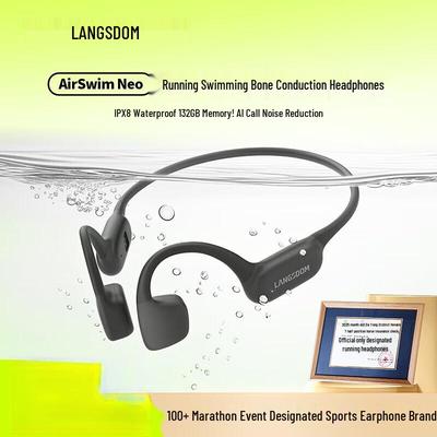 Lanston AirSwim Neo Waterproof Bone Conduction Sports Headphones