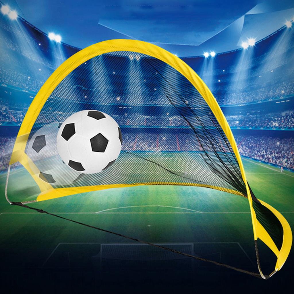 68cm Iron Pole Cloth Material Folding Football Gate Soccer Door Outdoor Sports Exercise Toy