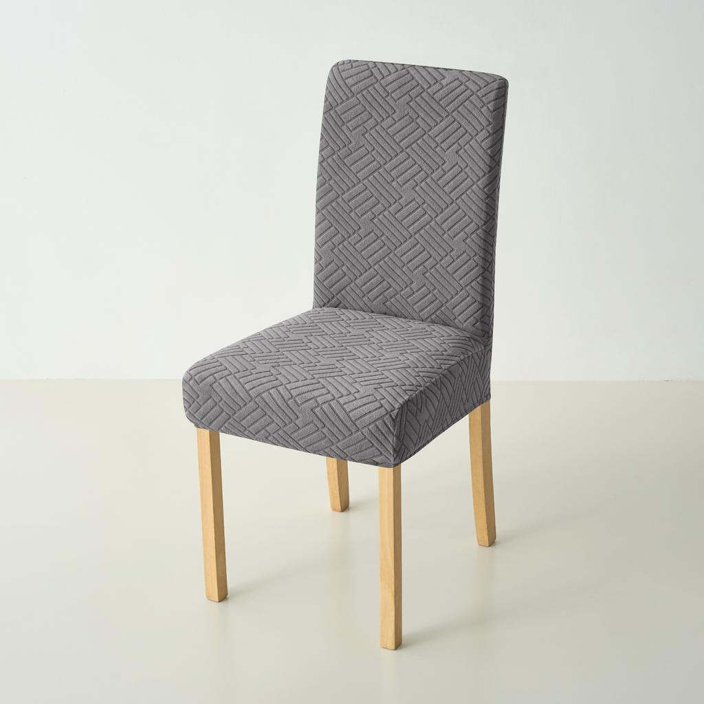 Thick Elastic Dining Chair Cover Dustproof Slipcover For Kitchen Hotel Wedding Banquet
