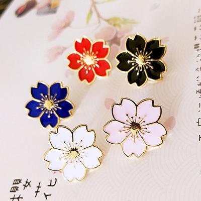 Blume Metall Brosche Pin Frauen Pullover Hemd Kragen Abzeichen Dekor Schmuck
