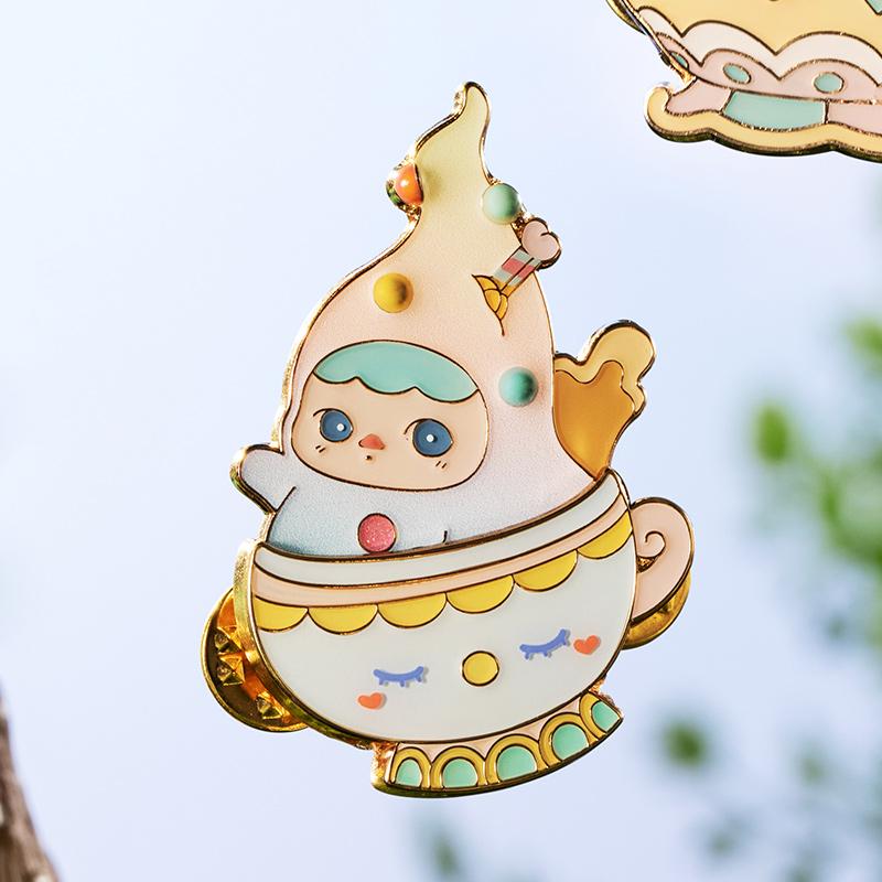 New POP MART Beech Pucky Animal Tea Party Collection Blind Box Products Single Mystery Box/Full Box 12 Pcs 211000223