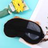 Promote Sleep Capybara Eye Cover Light-proof Cute Animal Eyepatch Plush Sleeping Mask  Travel