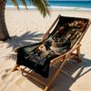 Journey Through Mist Personalized Text Beach Towel High Absorbency & Quick-Dry