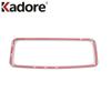 Car Armrest Box Rear Water Cup Holder Frame Cover Trim For Nissan Murano 2015-  Stainless Steel Interior Accessories