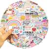 100 New Spanish Inspirational Graffiti Stickers Decorate Guitar Notebook Suitcase DIY Waterproof