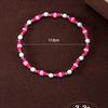 Summer new sweet less temperament personalized beaded craft bracelet design simple bracelet color