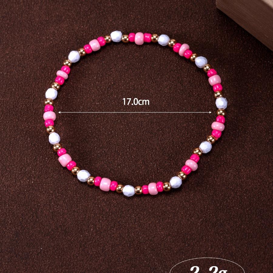 Summer new sweet less temperament personalized beaded craft bracelet design simple bracelet color