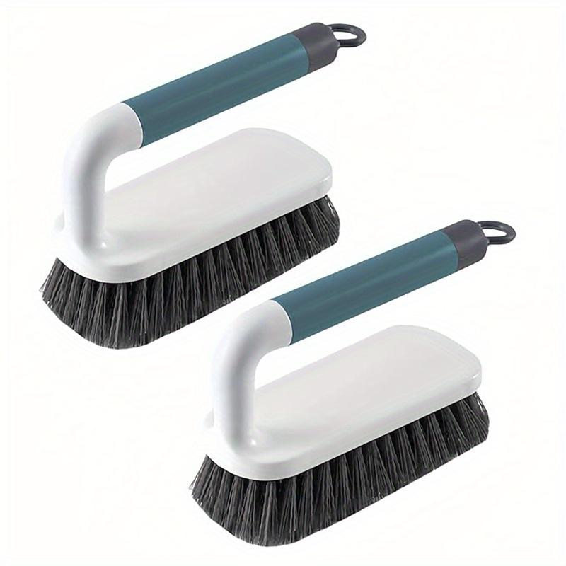 2pcs Scrub Brush, Scrubbing Cleaning Brushes, Heavy Duty Cleaning Brushes with Handle, for Shower, Bathroom