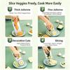 Blade Multi-Functional Vegetable Slicer With Slide-On Hand Guard - Vegetable Slicer, Potato/Onion/Garlic Slicer, Kitchen Grater