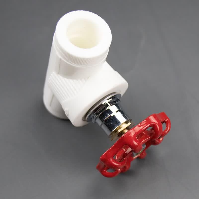 Heisidick PPR Stop Valve with Double Union