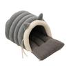 Slipper Cat Bed Detachable Soft with Hooded Covered Hood Hideway Pet House Nest for Pet Supplies Rabbit Kitty