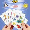 Children Memory Matching Crazy Cards Toy Animal Traffic Cognition Games Early Educational Logical Thinking Brain Training