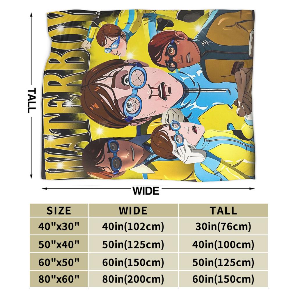 Waterboy Dispatch Game Blanket Decorative Flannel Throw Blanket For Living Room Soft Warm Custom Quality Bedspread
