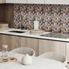 Decorative Tiles with Graphics Adhesive Mosaic with Stone Patterns 20X20X20 Cm