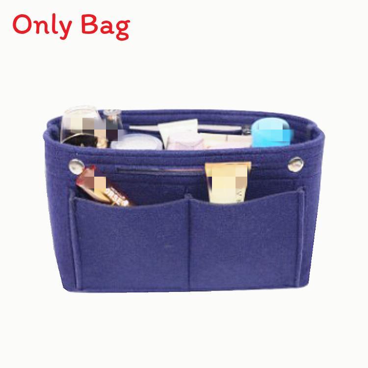 Makeup Organizer Bag With Non Woven Fabric For Travel And Desktop Storage