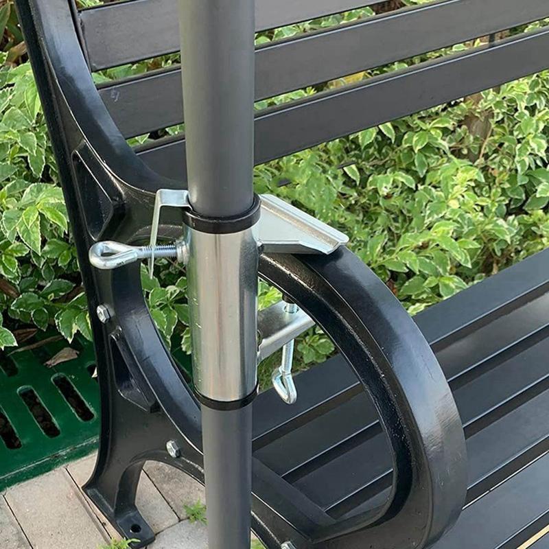Držák na slunečník na terasu, Svorka na slunečník na palubu, Svorka na slunečník na terasu, Svorka na slunečník na balkon, Držák na slunečník na palubu