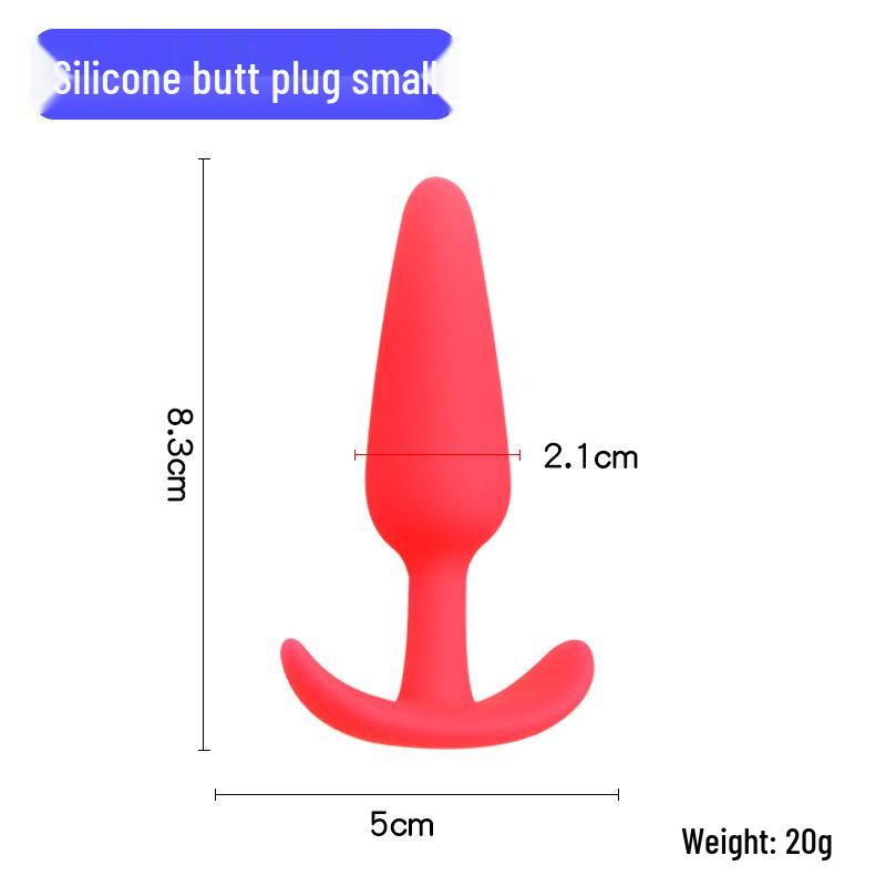 Silicone Wearable Anal Beads Plug for Women